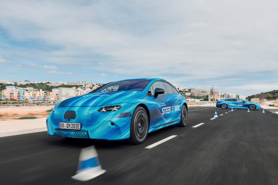 Steer-by-wire becomes reality in the new EQS